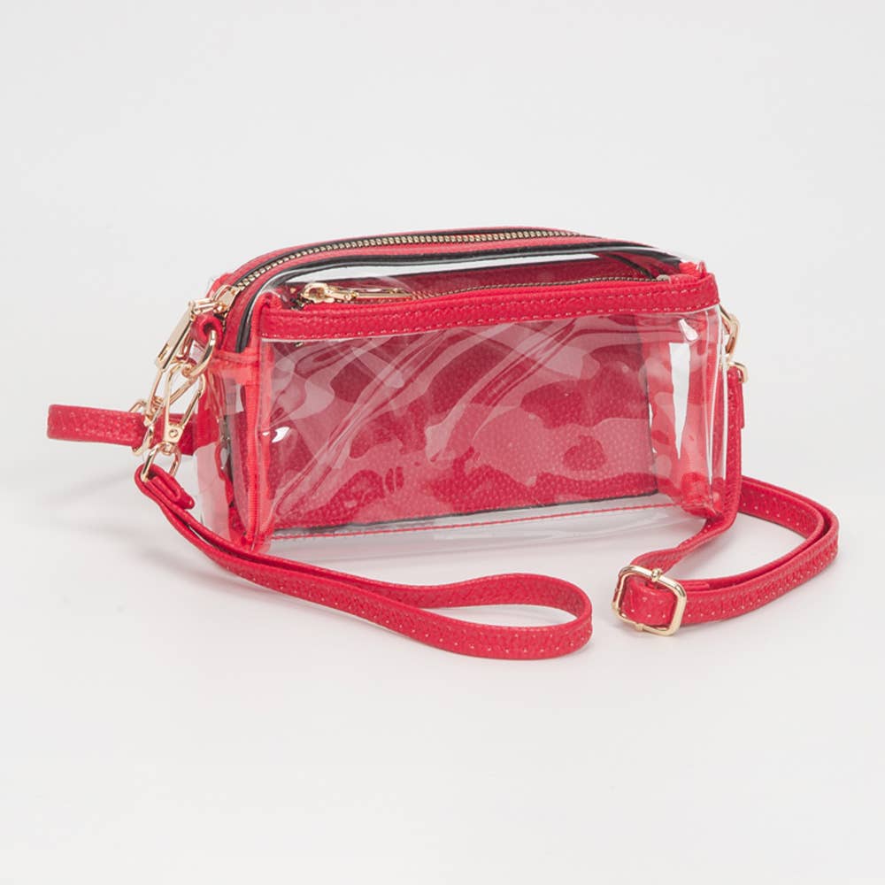 Small Crossbody Bag-Transparent