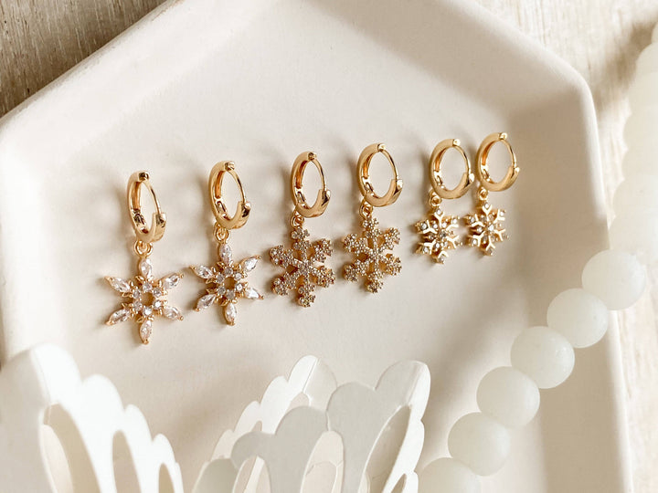 Earrings-Glacier Hoops