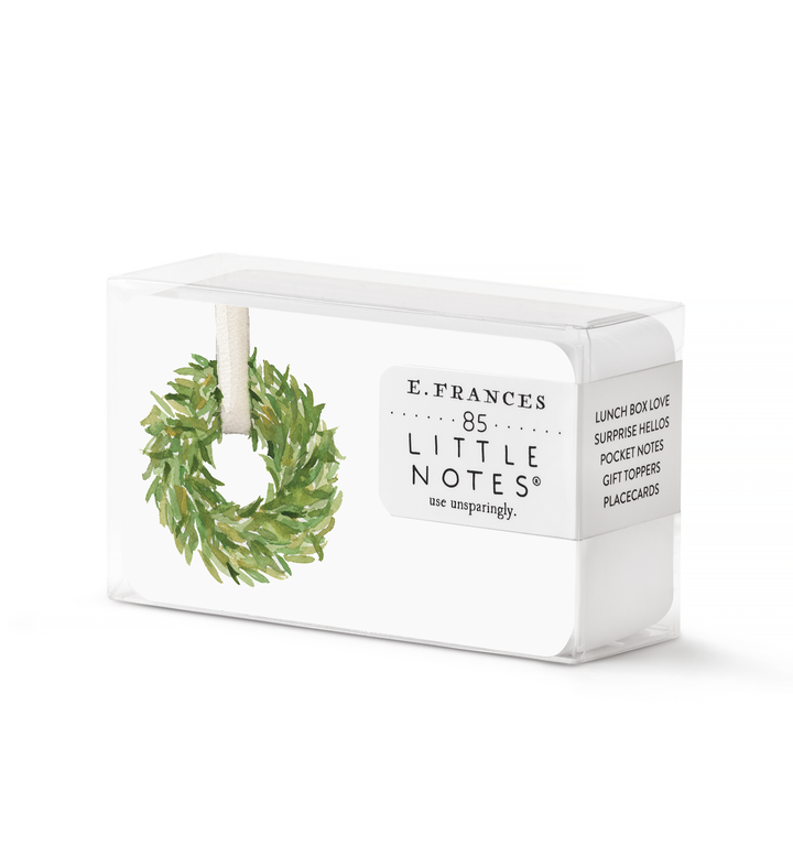 Little Notes®-Classic Wreath Boxed Set of 85 Mini Notes