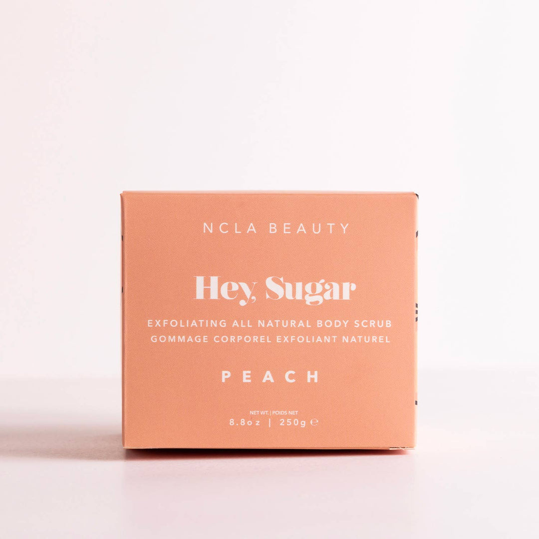 NCLA Body Scrub 8.5oz-Peach