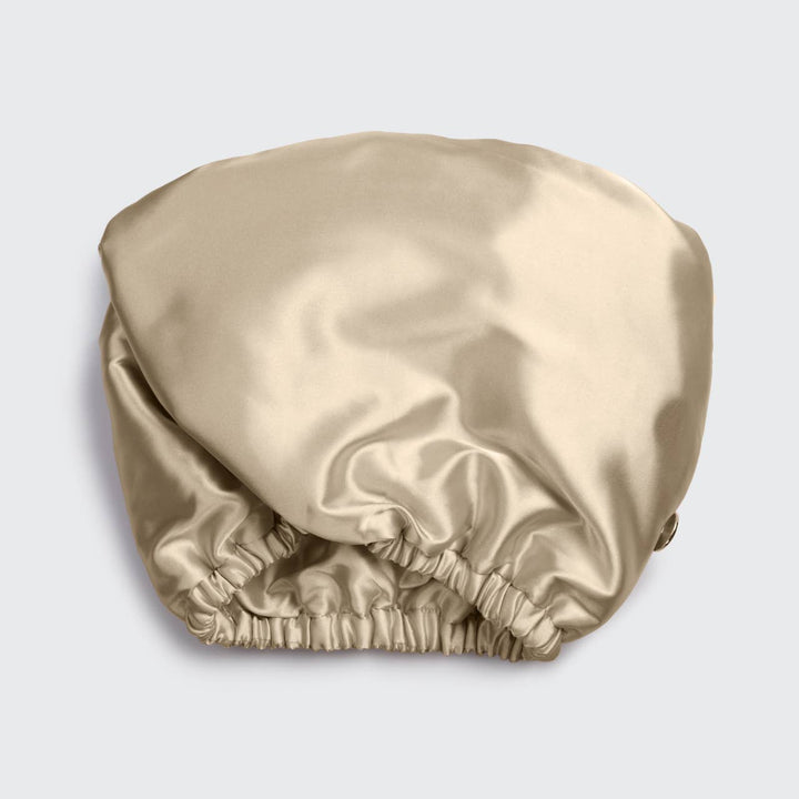 Satin Wrapped Hair Towel
