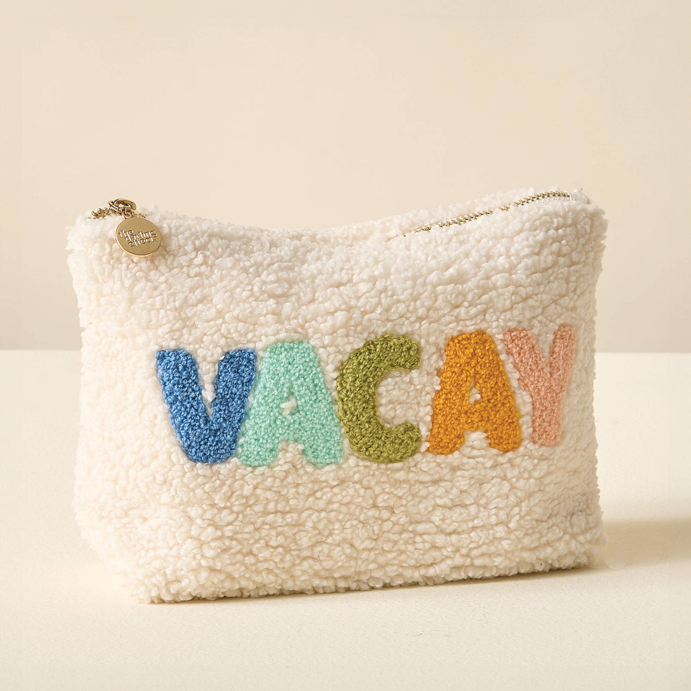 Teddy Pouch-Cream Vacay