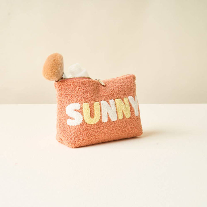 Teddy Pouch-Orange Sunny