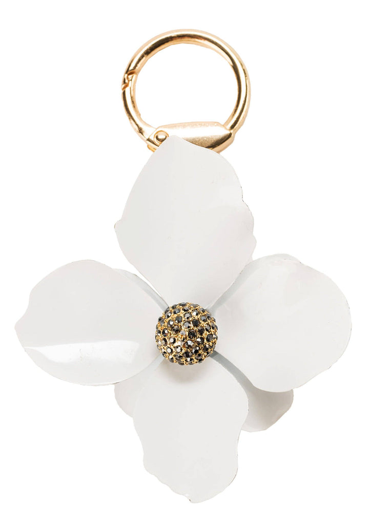 Statement Flower Bag Charm