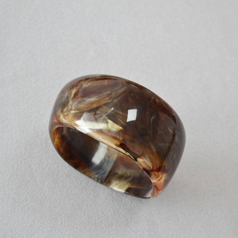 Vintage Marbled Cuff Bracelet