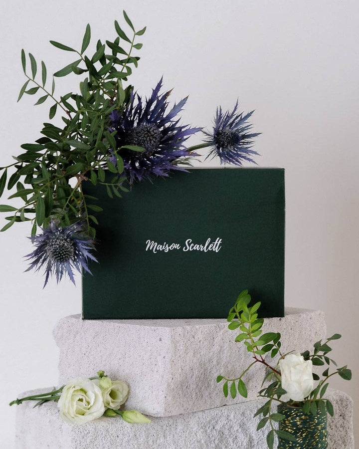 Brigitte-Velvet Travel Jewelry Box