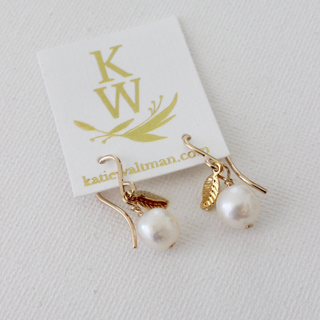 E143Whites Silver Earrings-Kaitlin Pearl