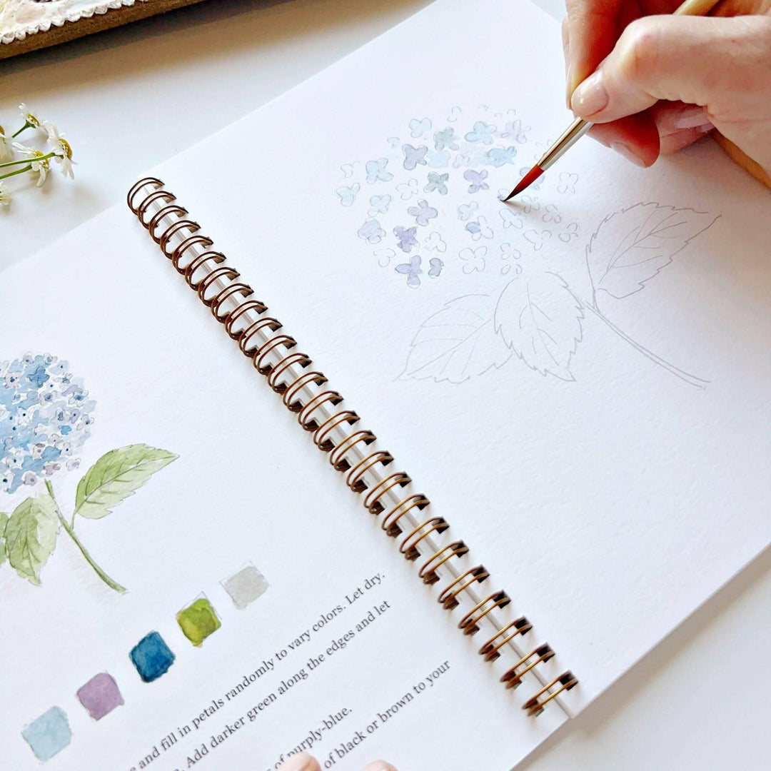 Watercolor Workbook-Flowers