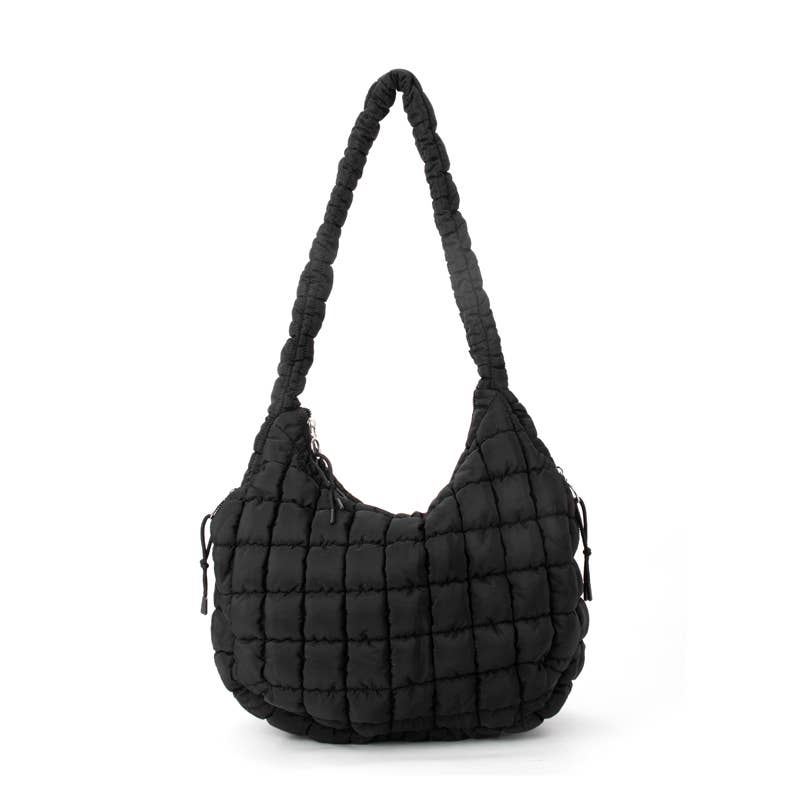 The Ashton | Puffer Hobo Tote | 10 Colors
