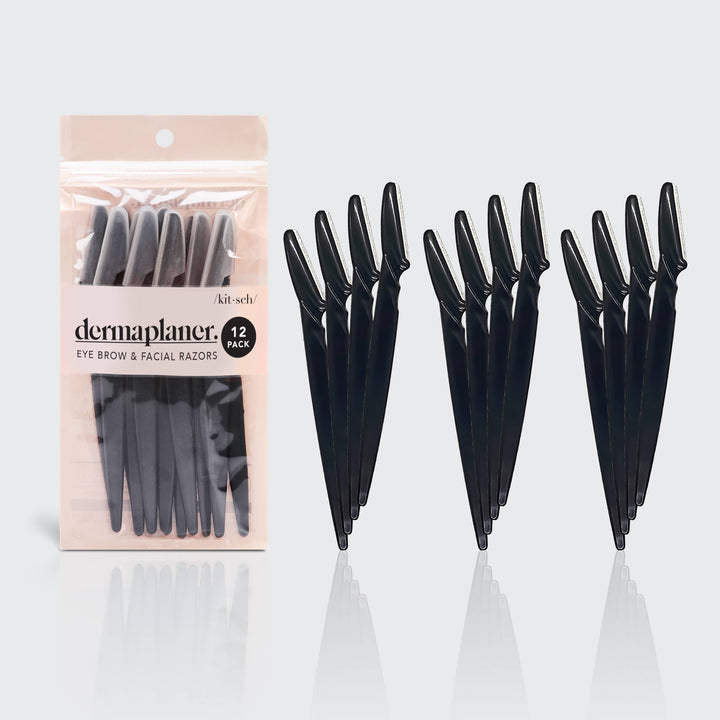 Dermaplaner 12 pack-Black