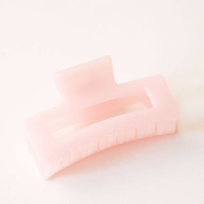 Hair Claw-Jelly Rectangle