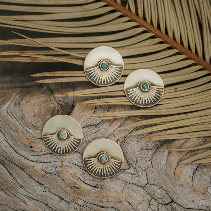Earrings-Yarrow Studs