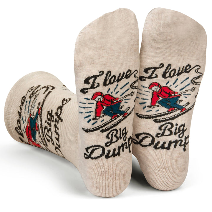 I Love Big Dumps Socks for Skiers