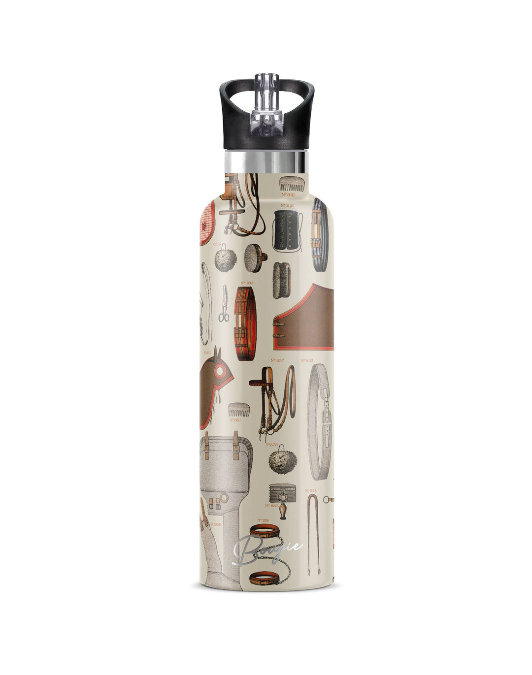 BITS & BRIDALS | Horse Tack Insulated Water Bottle 25oz