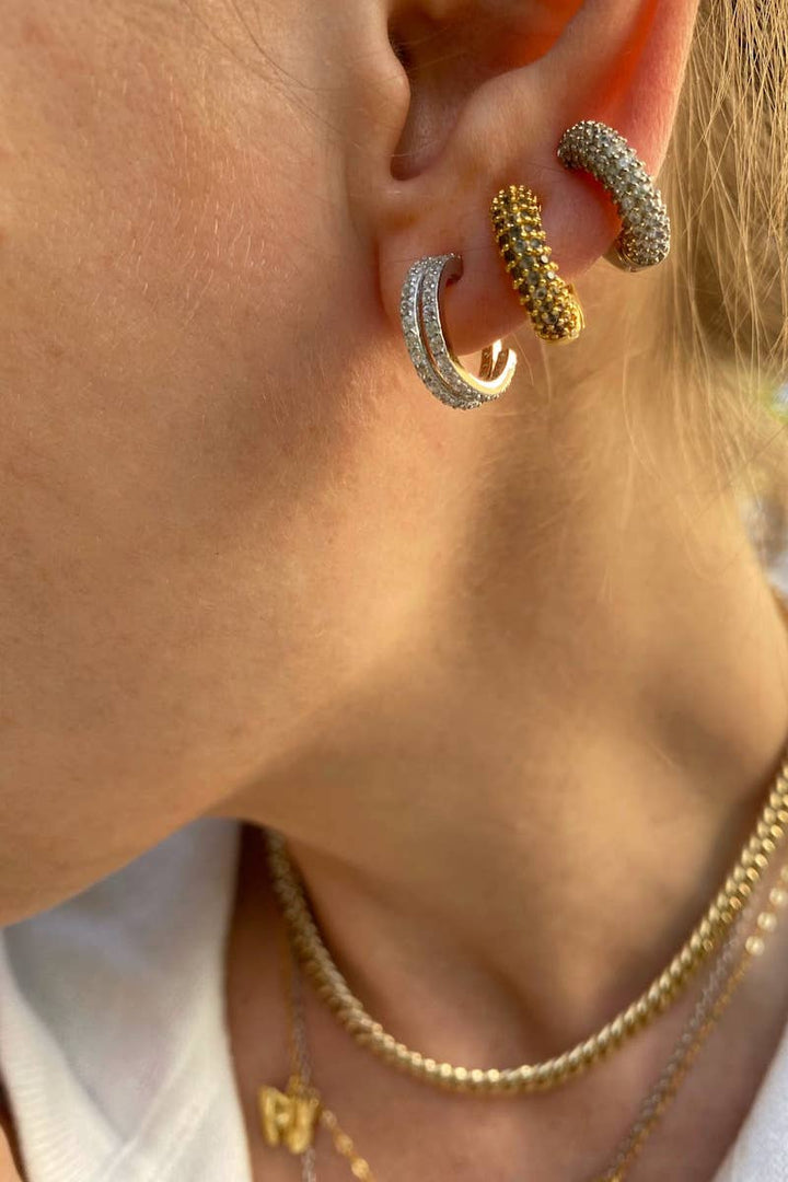 Huggies-Evil Twin Sterling Silver