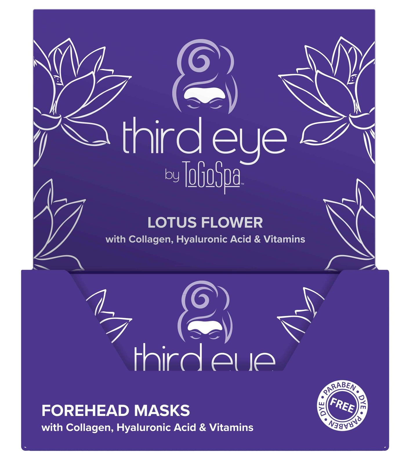 FOREHEAD: Lotus Flower Third Eye