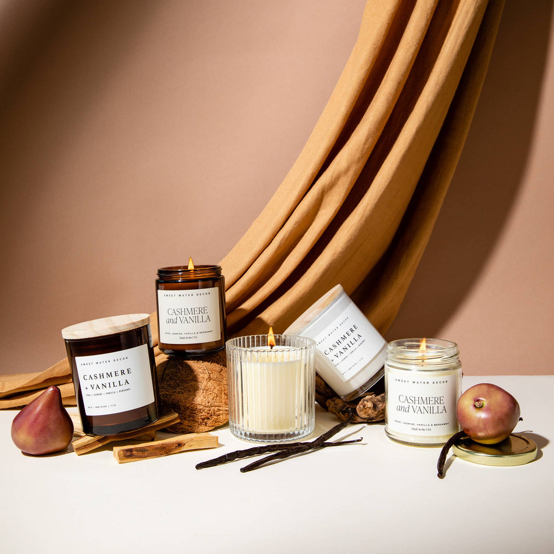 Soy Candle 11oz-Cashmere & Vanilla
