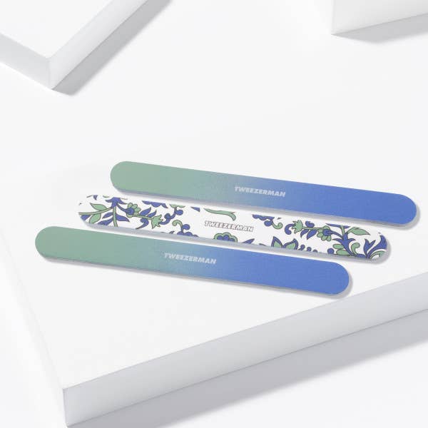 Tweezerman Paisley Nail Files 3 Pack
