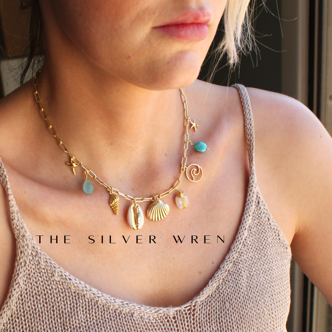 Necklace-Beach Multi Charm