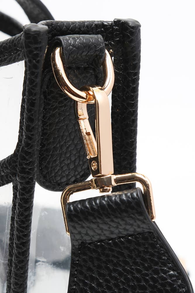Clear Stadium Crossbody Mini Bag