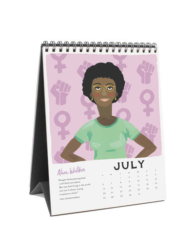 Ladies of Literature 2025 Desk Calendar