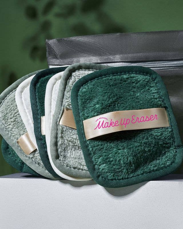 Earthy Greens 7-Day MakeUp Eraser Set | No Waste