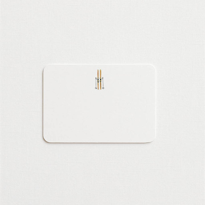 Notecard Set - Set of 10-Ski Stationery