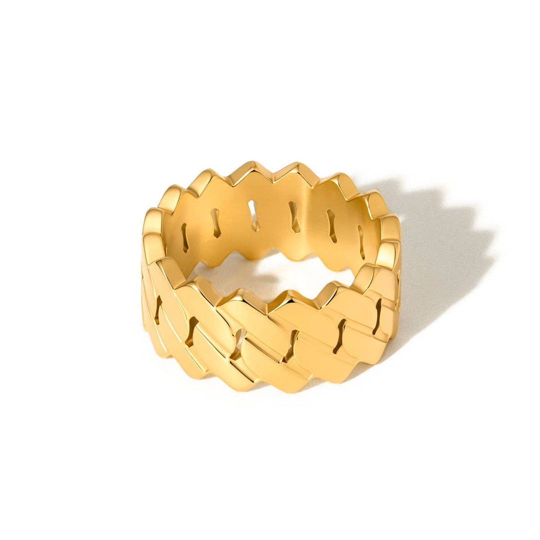 H2O Ring Banded Metal Statement