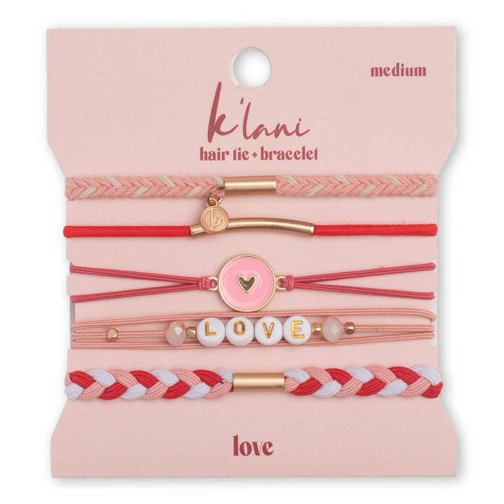 Hair Tie Bracelets-Love