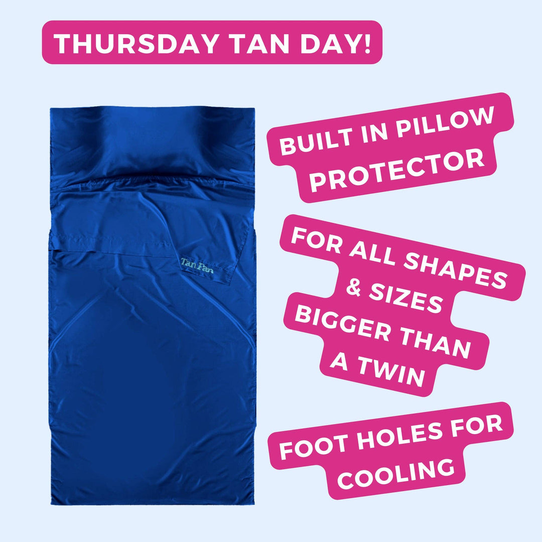 Self Tan Sleep Sac-Blue