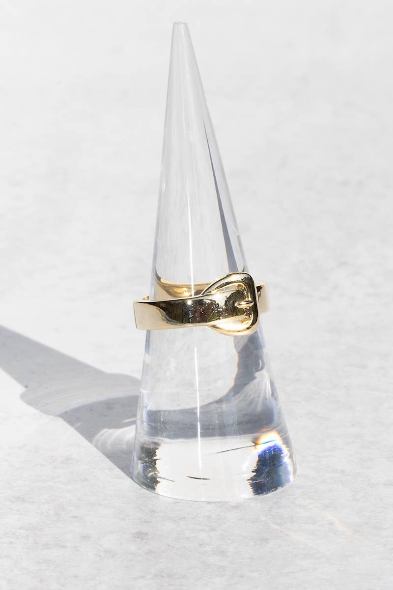 Ring-Hipster Belt 14k Gold Vermeil