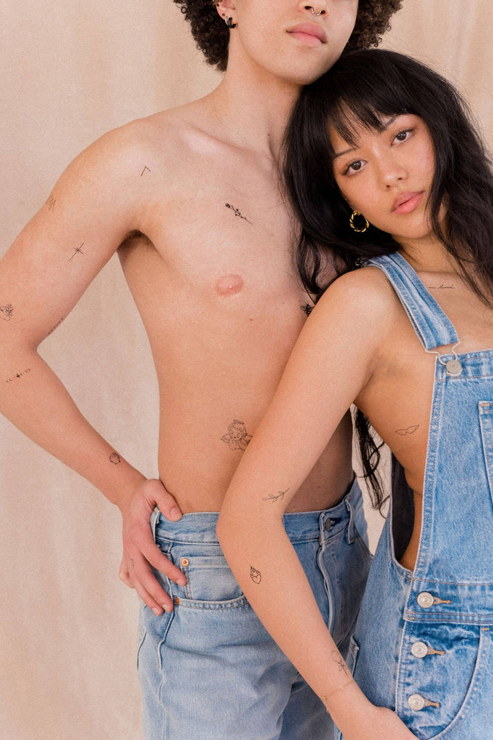 Outline Temporary Tattoo Pack