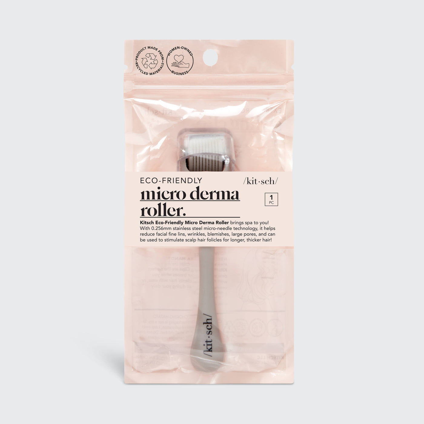 Micro Derma Facial Roller - Warm Gray