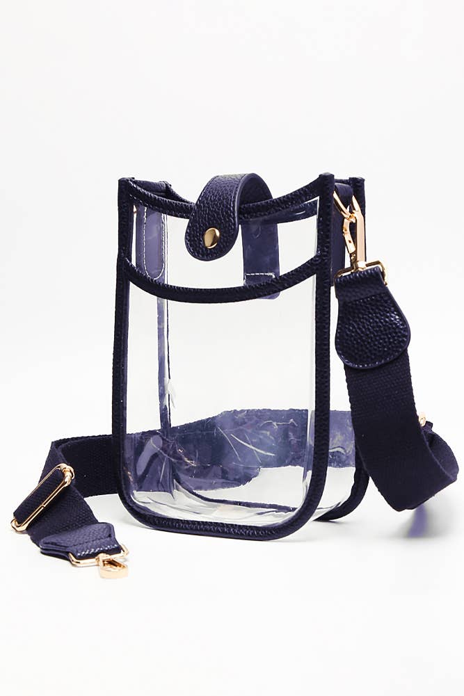 Clear Stadium Crossbody Mini Bag