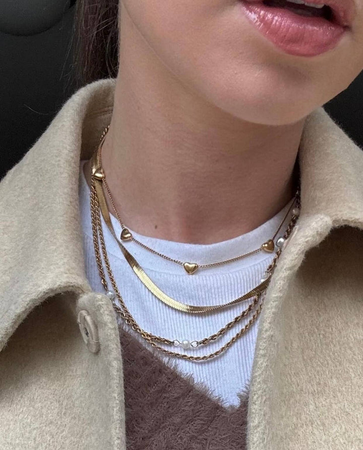 Necklace-Giada Two Piece Layered Chain