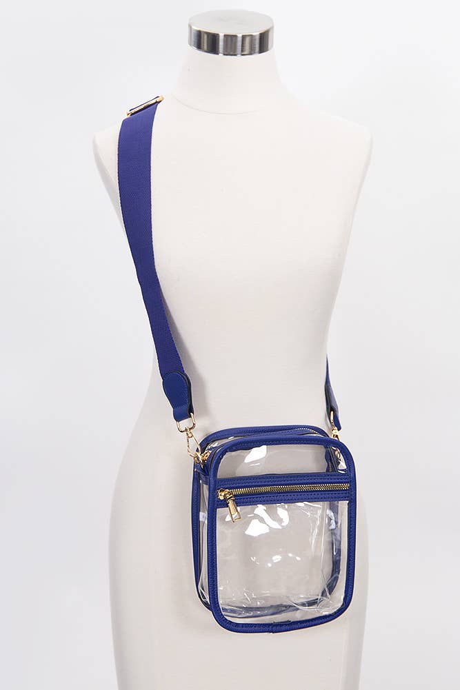 Clear PU Cross Body Mini Bag