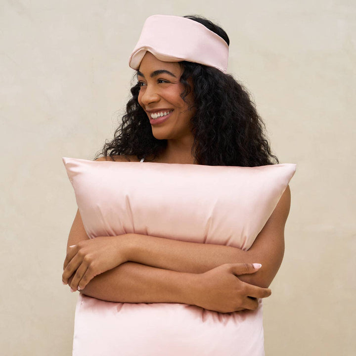 Contour Pillow Eye Mask-Blush
