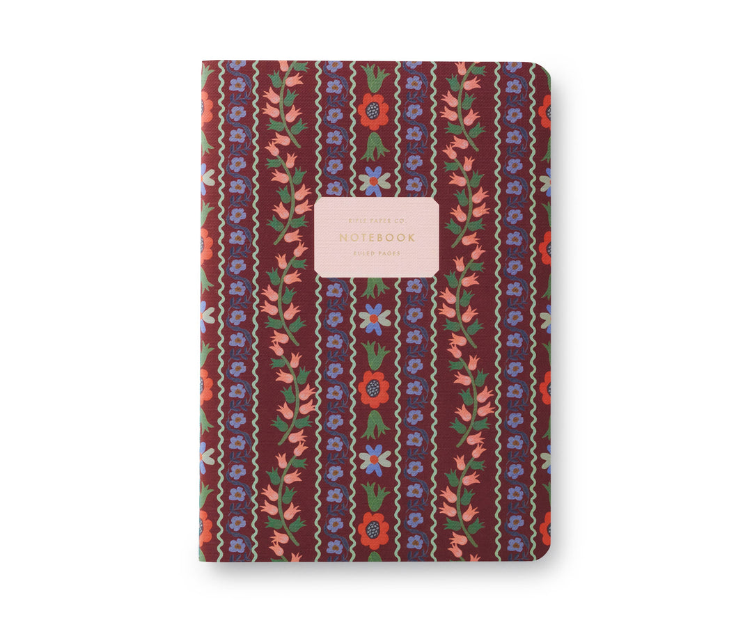 Assorted Set of 3 Notebooks- Posy
