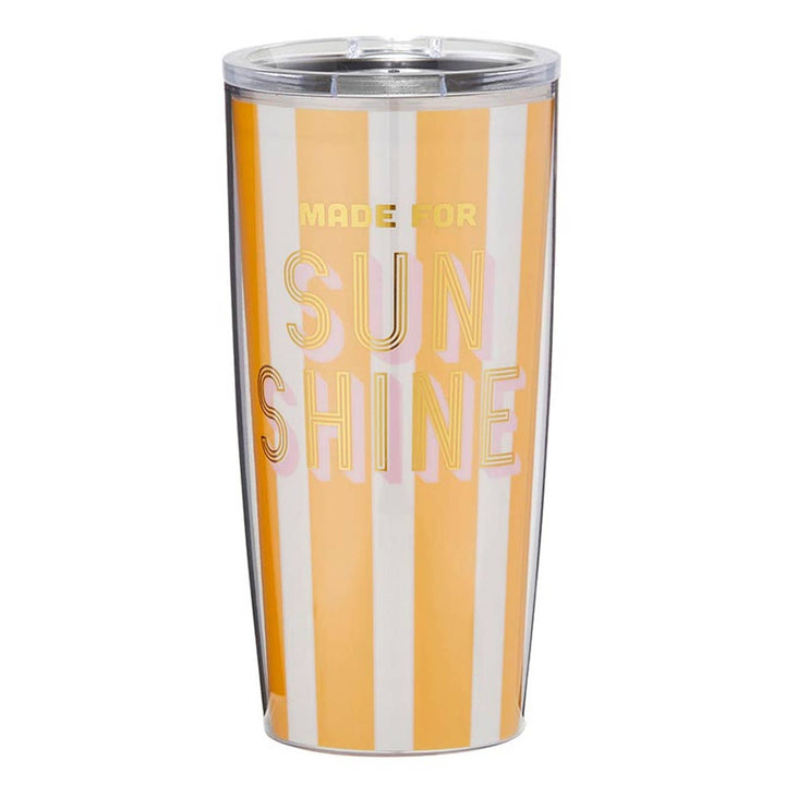 Double-Wall Skinny Tumbler - Sunshine