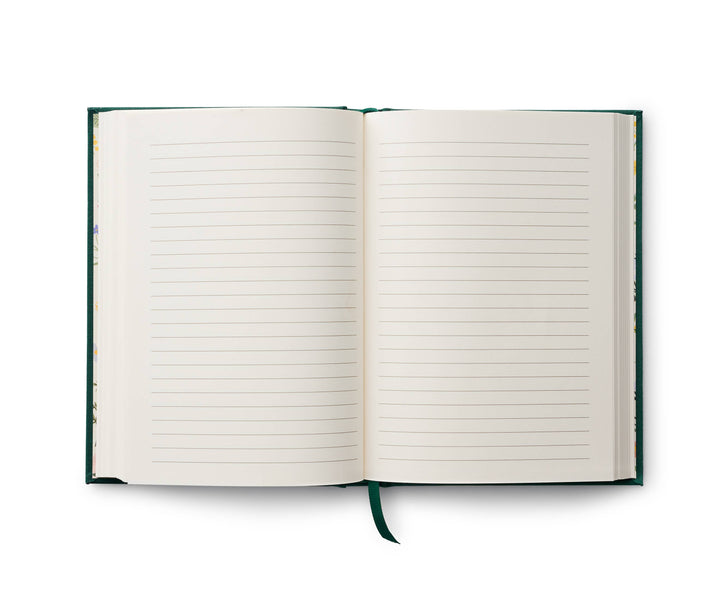 Embroidered Journal-There Are Always Flowers