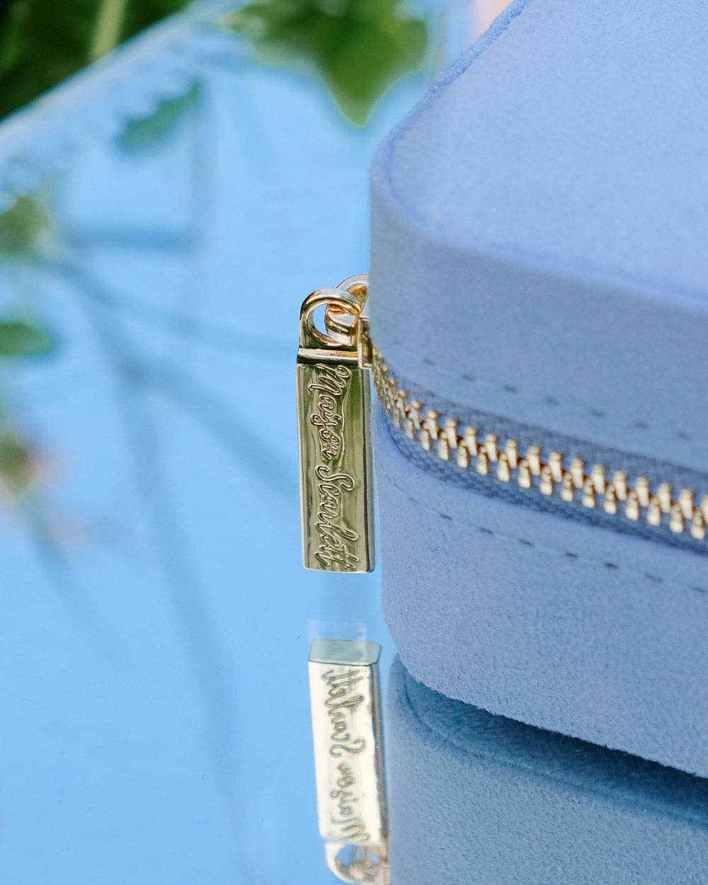 Corinne-Velvet Travel Jewelry Box