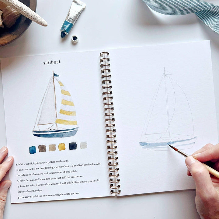 Watercolor Workbook-Seaside