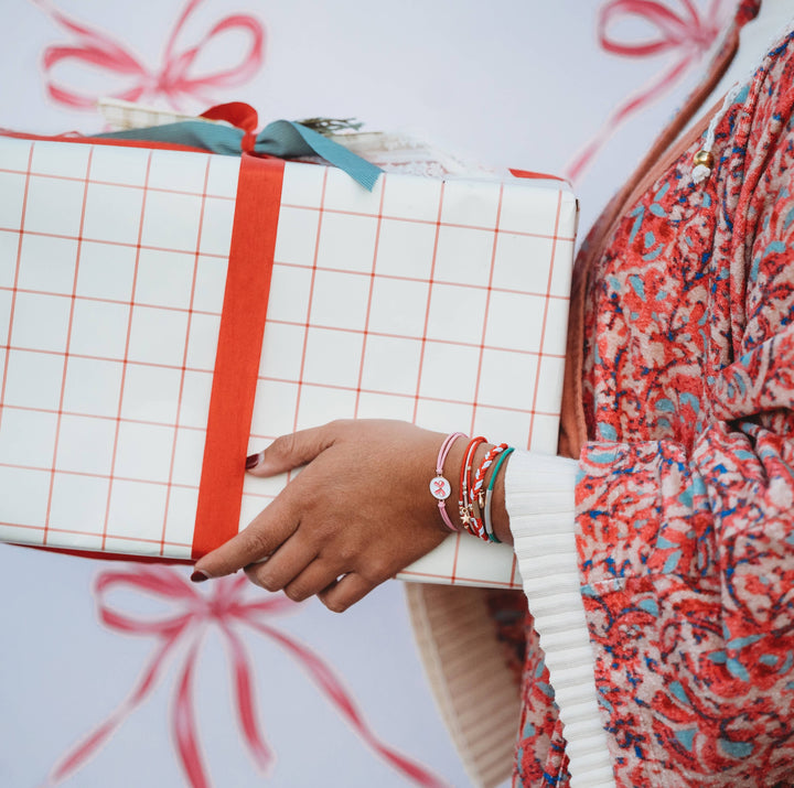 Hair Tie Bracelets-Joy (Holiday)