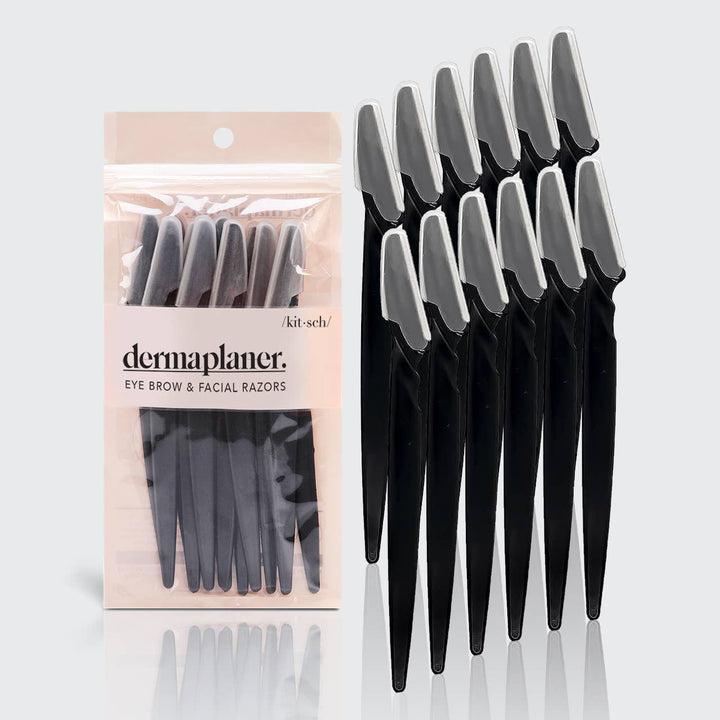 Dermaplaner 12 pack-Black