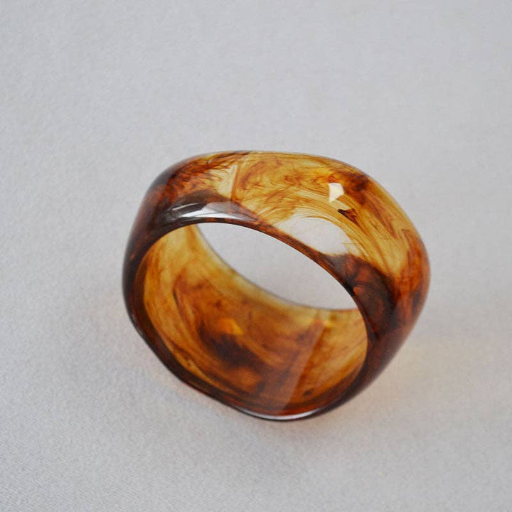 Vintage Marbled Cuff Bracelet