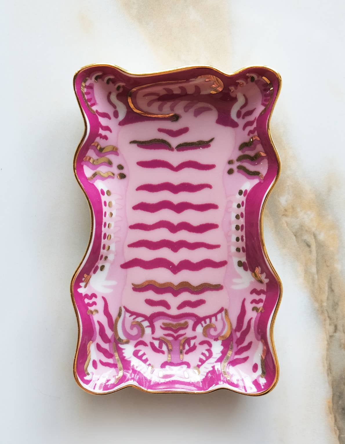 Trinket Dish-Tibetan Tiger