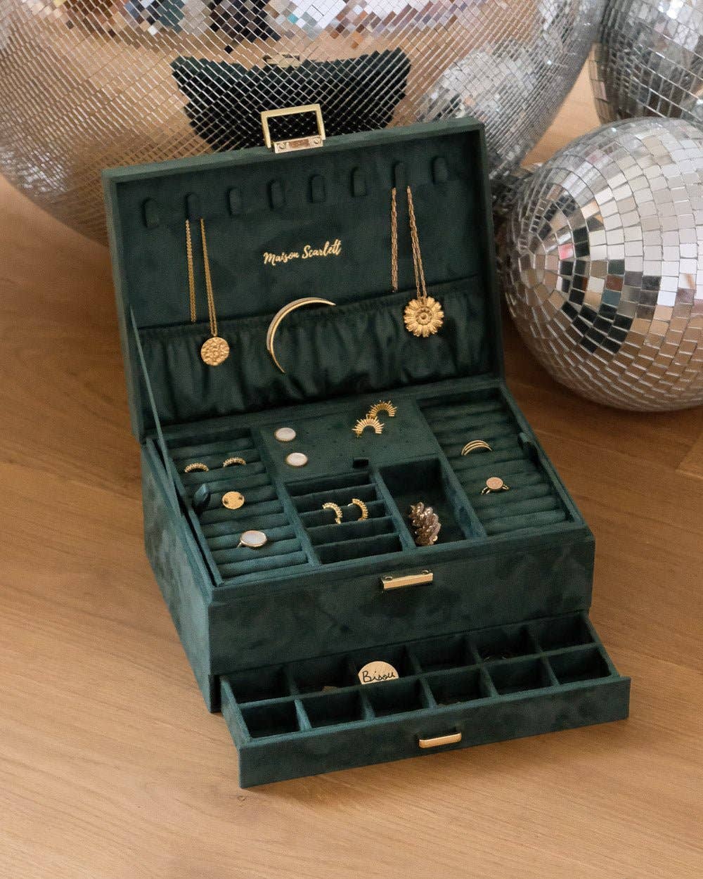 Velvet Jewelry Box - Denise
