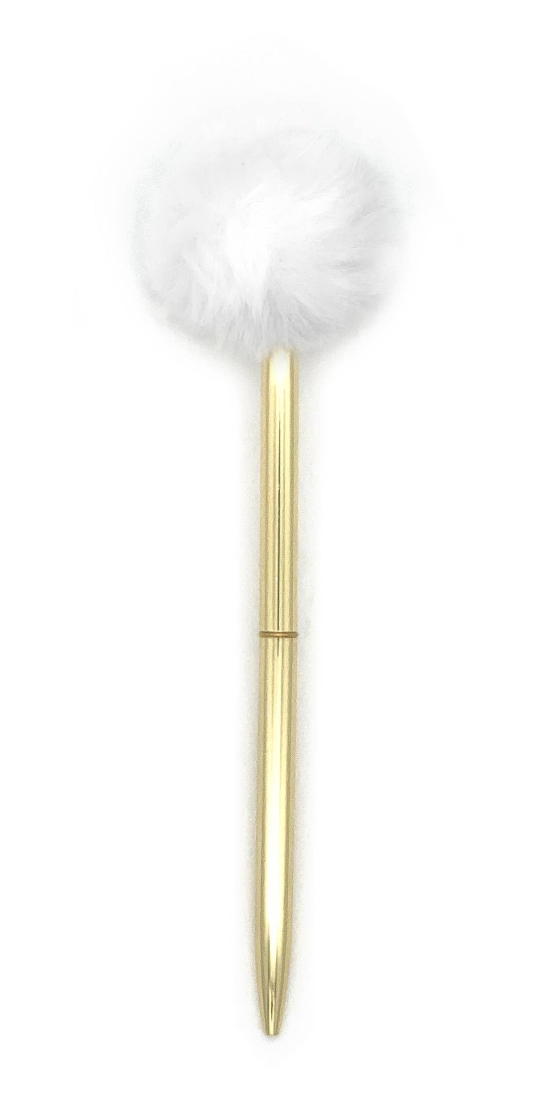 Plushes Pom Pom Pen-White