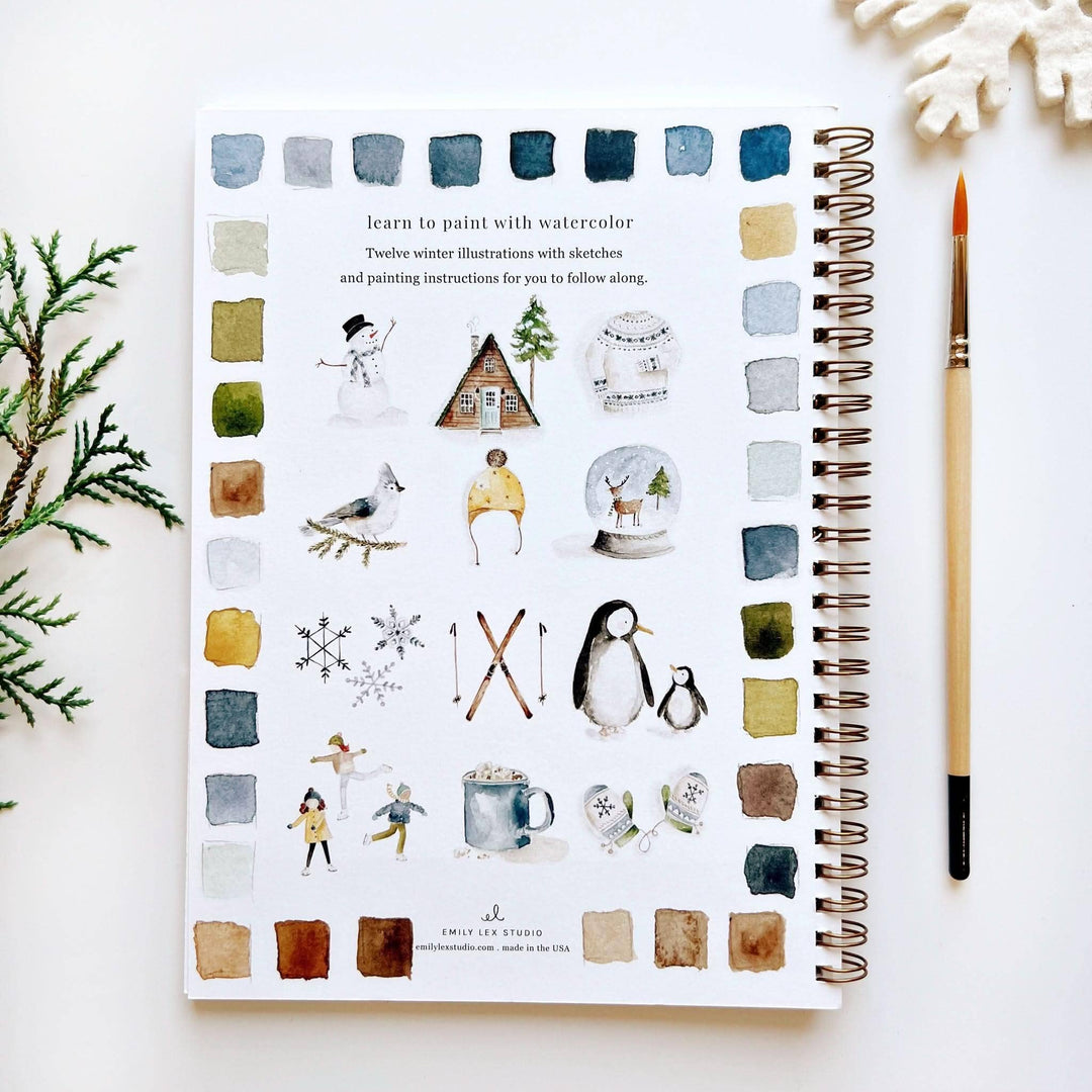Watercolor Workbook-Winter
