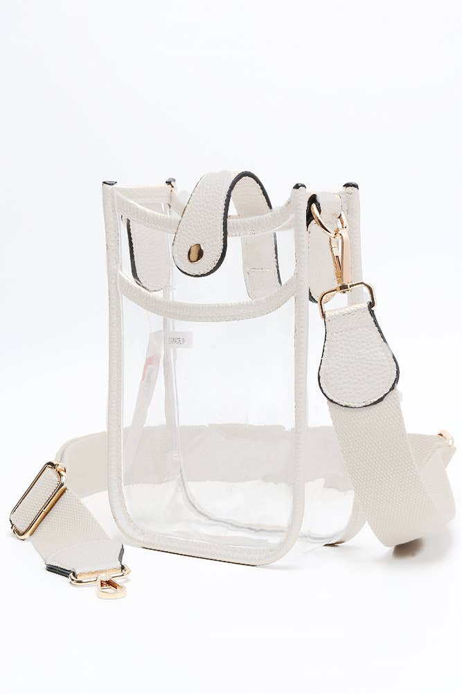 Clear Stadium Crossbody Mini Bag